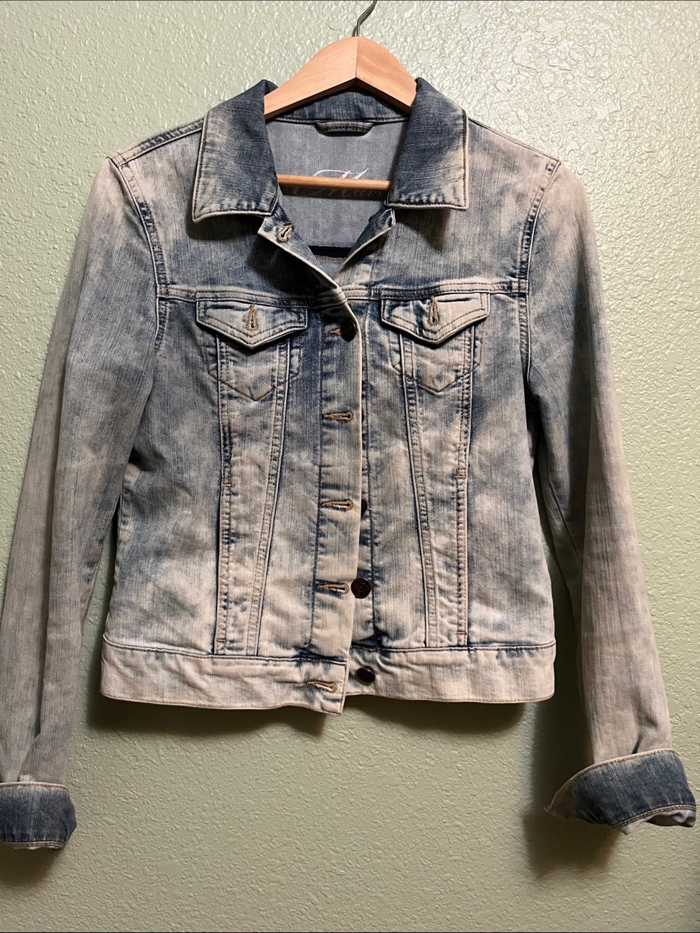 Mavi Samantha Recycled Denim Jacket - Women Sz M - Picture 3 of 8